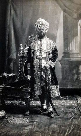 Jagatjit Singh, Maharahá de Kapurthala www.noblesseetroyautes.com